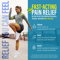 Menthol with Magnesium Spray for Pain Relief - Pack of 3