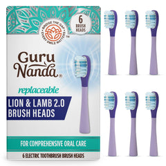 Lion & Lamb 2.0 Replacement Brush Heads – 6 Pack