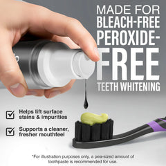 Charcoal Toothpaste Booster with 5% Charcoal Powder – 1 fl oz