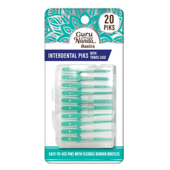Interdental Picks with Travel Case – 20 Count