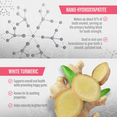 Nano-Hydroxyapatite & White Turmeric Sensitive Toothpaste – 4.2 oz