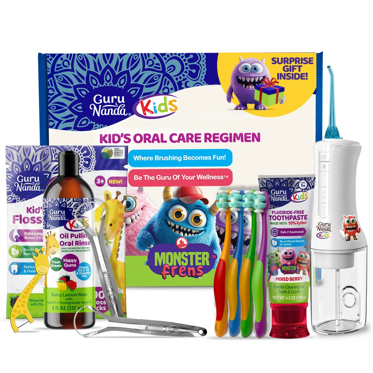 Guru's Kids' Oral Care Regimen
