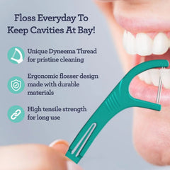 Dual Slickers Floss Picks – 150 Count