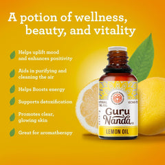 Lemon Essential Oil, 15 ML - 2 PK