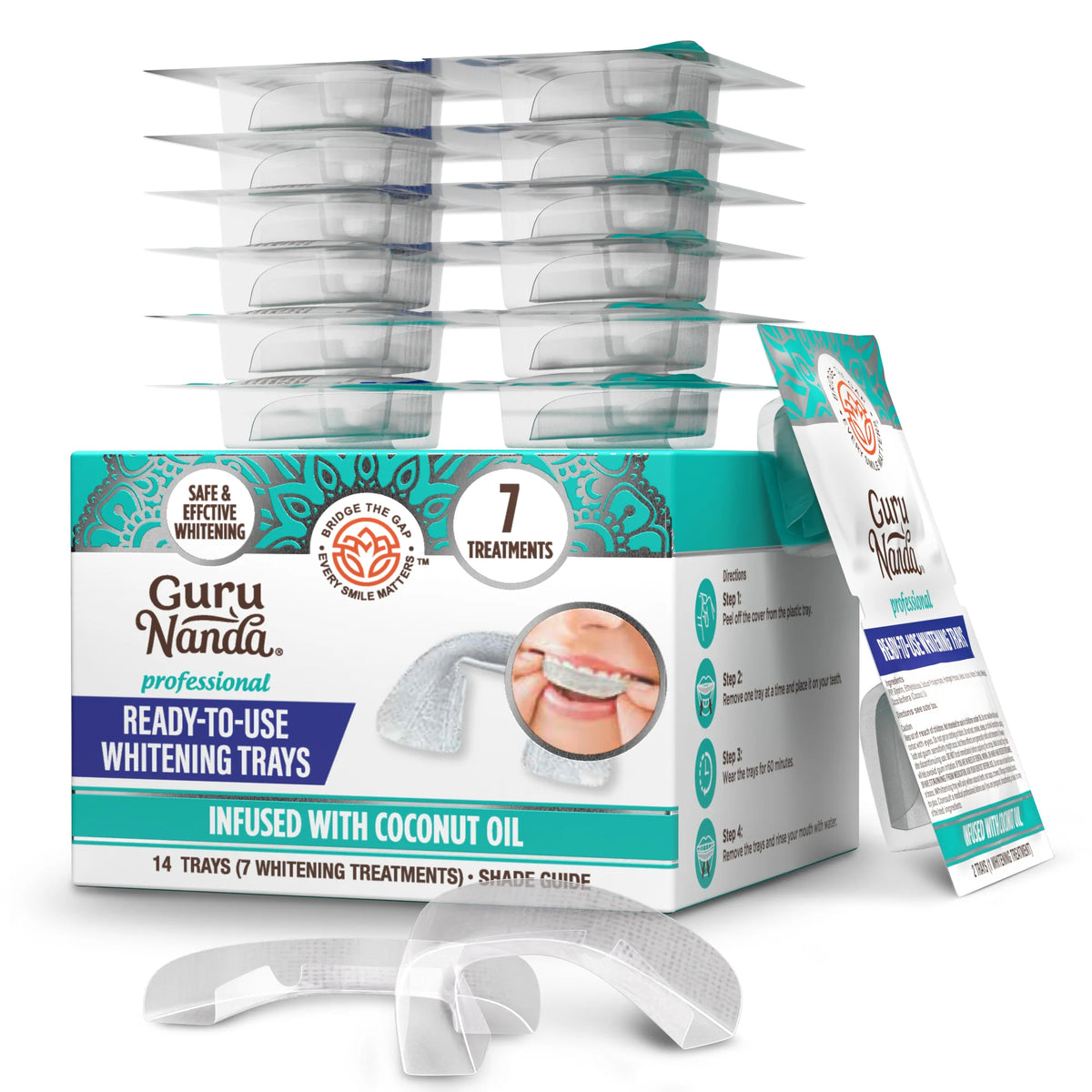 Professional Whitening Trays – 7 Treatments