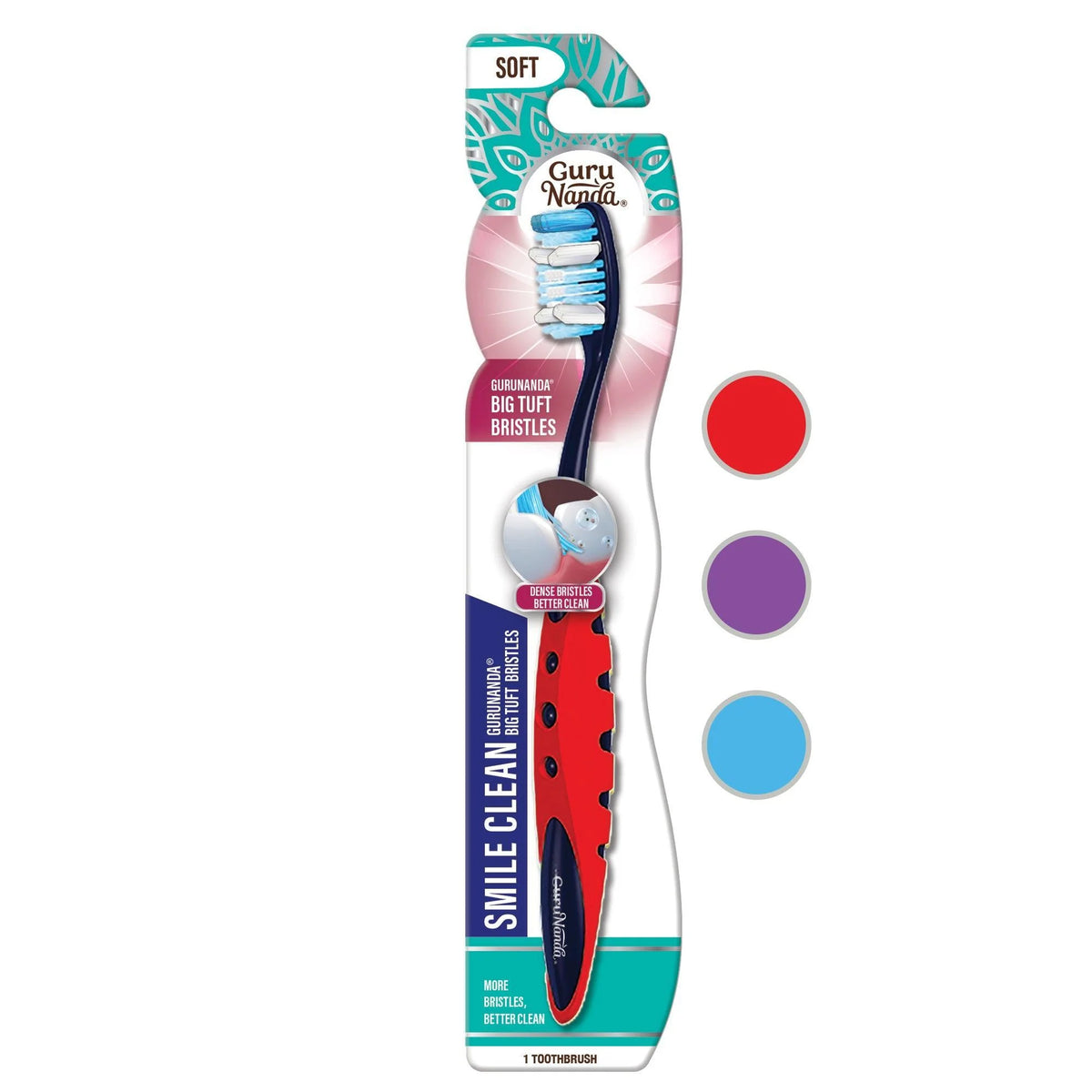 Smile Clean Big Tuft Bristles Toothbrush – 1 Pack