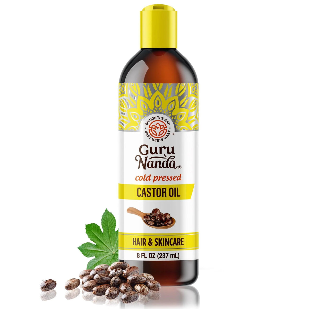Cold Pressed Castor Oil – 8 fl oz